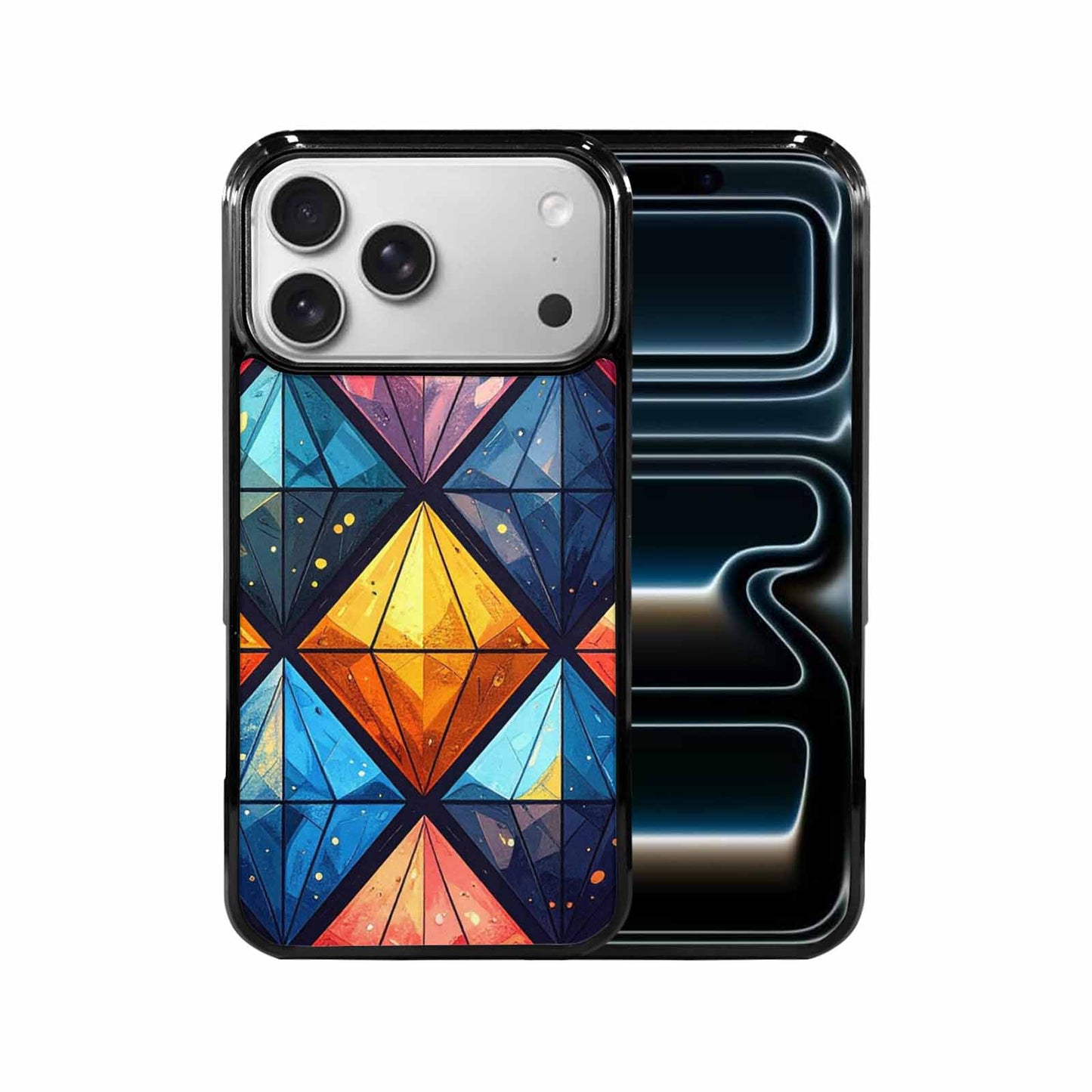 iPhone 17 Pro Max Case — Vintage Summer Diamond Retro Vintage, Custom Art Phone Cover