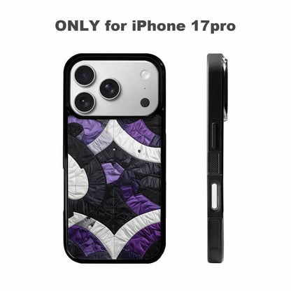 iPhone 17 Pro Case — Vivid Camo Asexual Pride Camo, Unique Phone Case Design