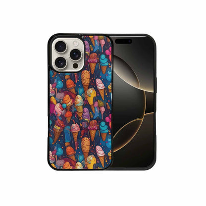 iPhone 16 Pro Max Case — Ice Cream Motif Ice Cream Motifs, Customized Protective Case