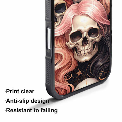 iPhone 17 Air Case — Skull Dark Art Gothic Print Gothic, Personalized Phone Case