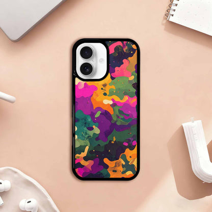 iPhone 17 Case — Small Military Camouflage Blotch Camo, Customized Protective Case