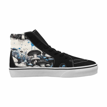 MEN'S Mushrooms (general) High Top Canvas Neon Fantasy Custom Shoes