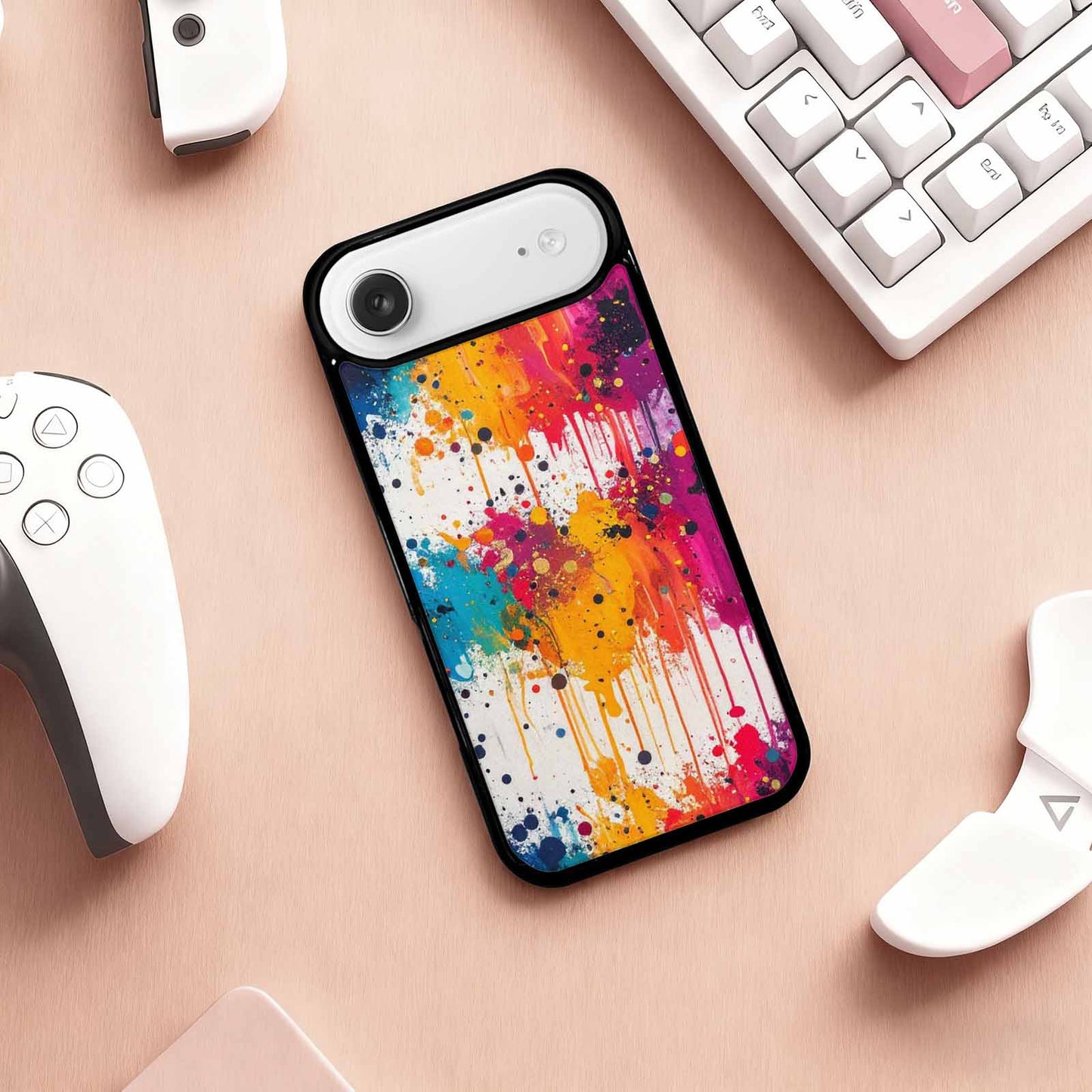 iPhone 17 Air Case — Small Paint Splatter Pattern Randomly Original, Customized Protective Case