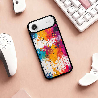 iPhone 17 Air Case — Small Paint Splatter Pattern Randomly Original, Customized Protective Case