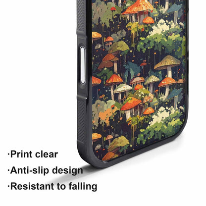 iPhone 17 Air Case — Mushrooms Camomushrooms Patter Rx0 Camo, Custom Art Phone Cover