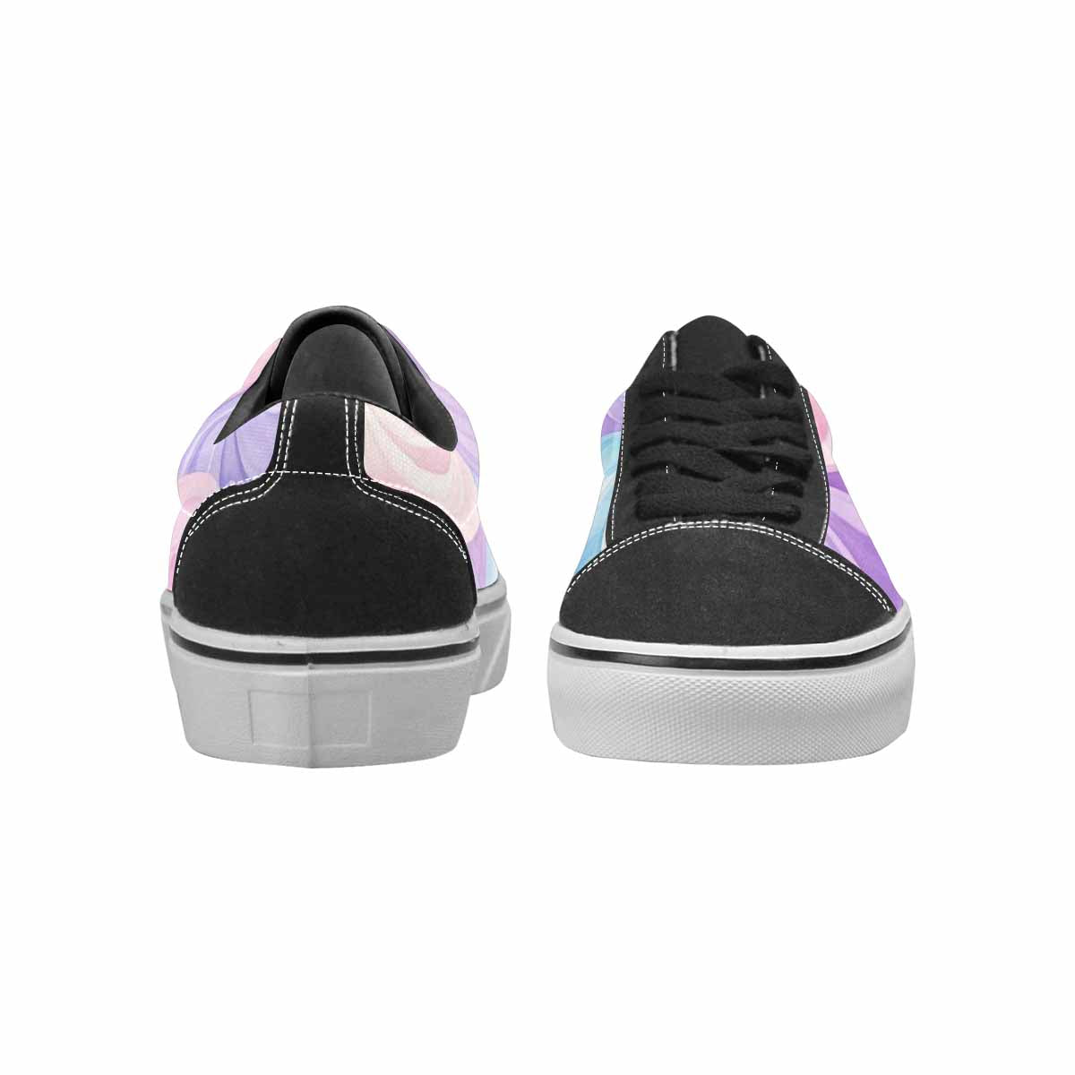 WOMEN'S Tie Dye - Canvas Lace-Up Dark Academia Shoes