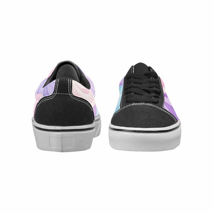 WOMEN'S Tie Dye - Canvas Lace-Up Dark Academia Shoes