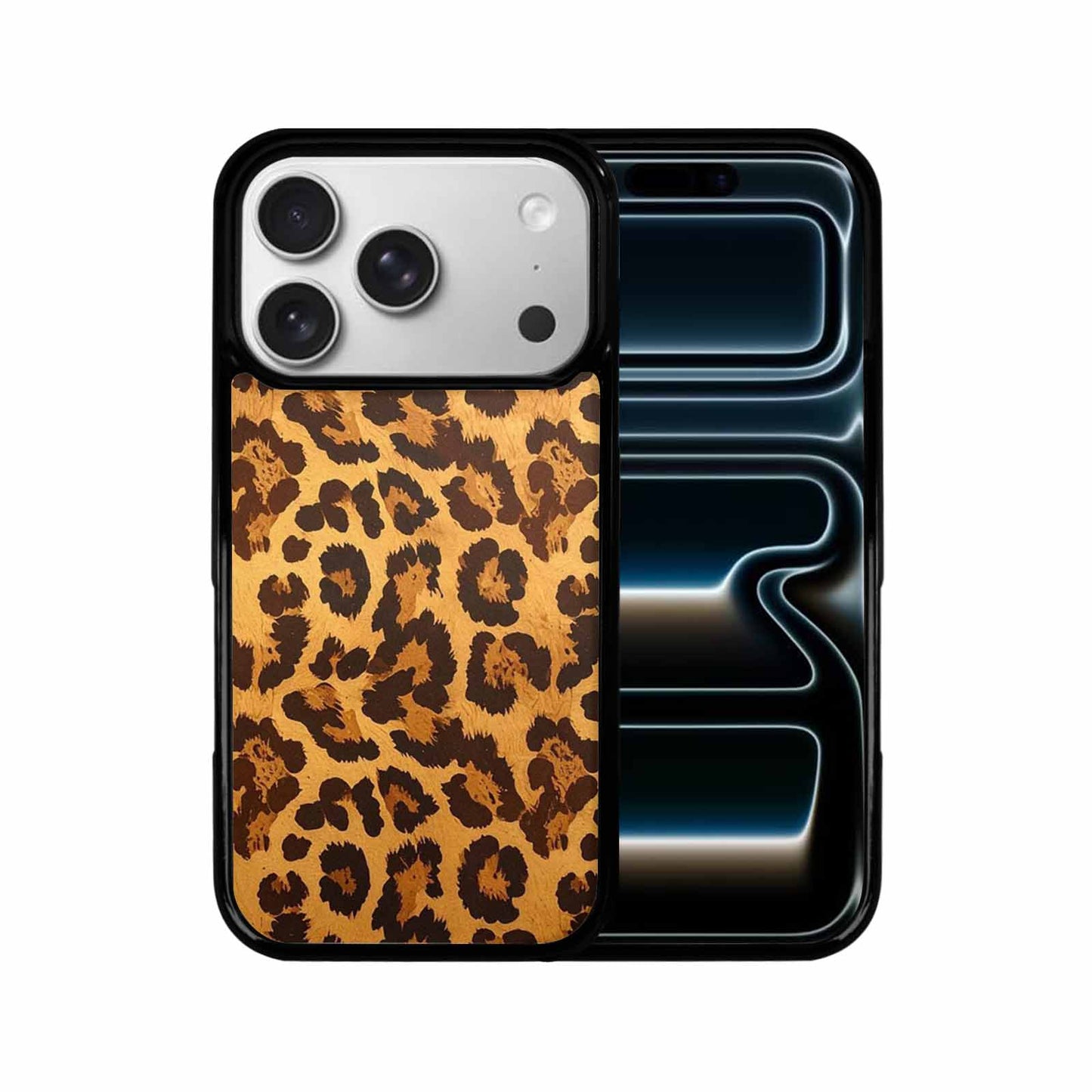 iPhone 17 Pro Case — Classic Leopard Print Warm Golden Animal, Customized Protective Case