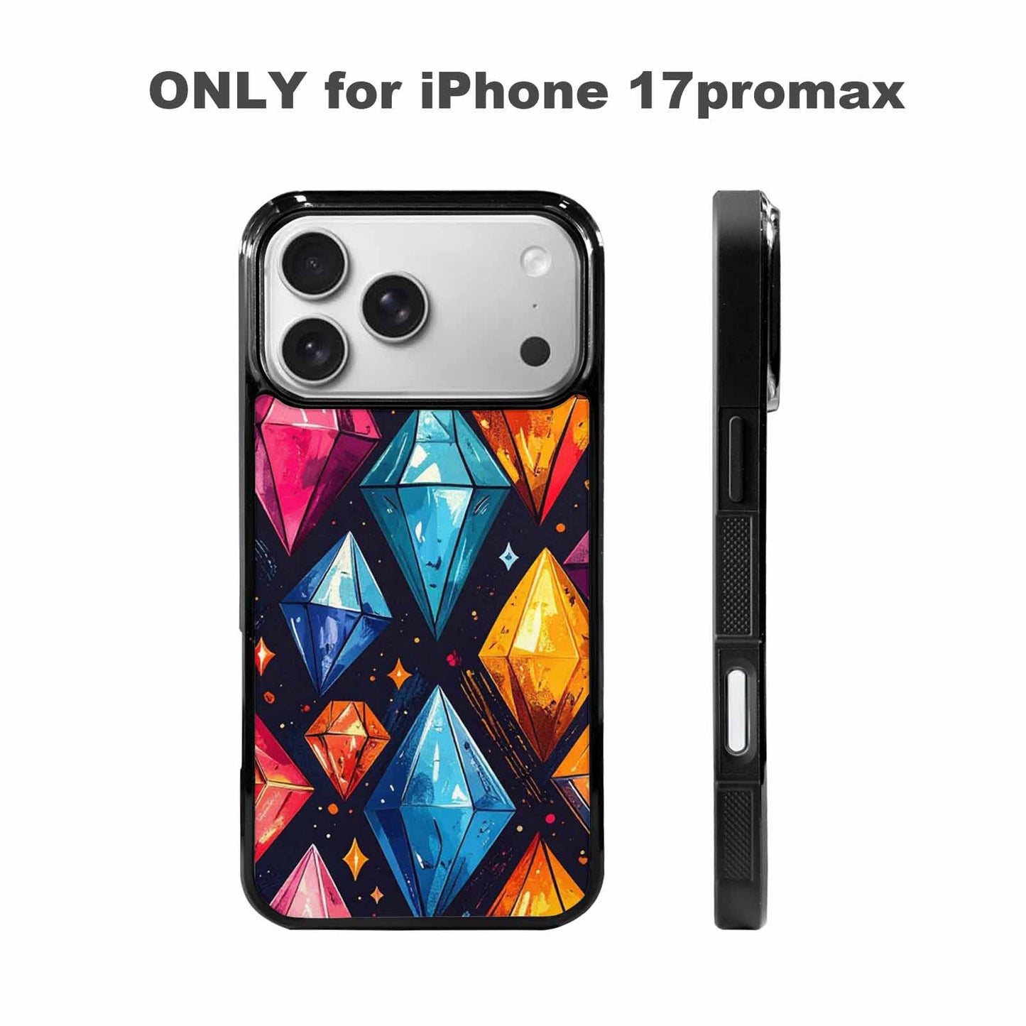 iPhone 17 Pro Max Case — Vintage Summer Diamond Retro Vintage, Original Design Phone Case