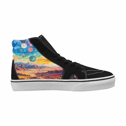 MEN'S Surreal Dream Fragment High Top Canvas Aesthetic Shoes