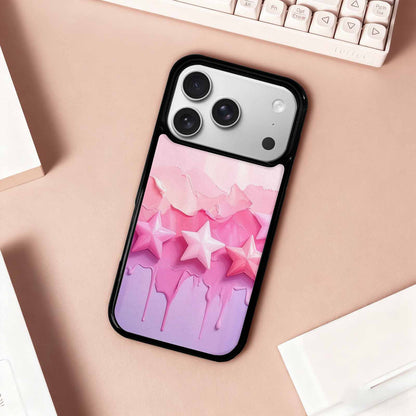iPhone 17 Pro Case — Seamless Repeating Pattern Of Overlapping Galaxy, Custom Art Phone Cover