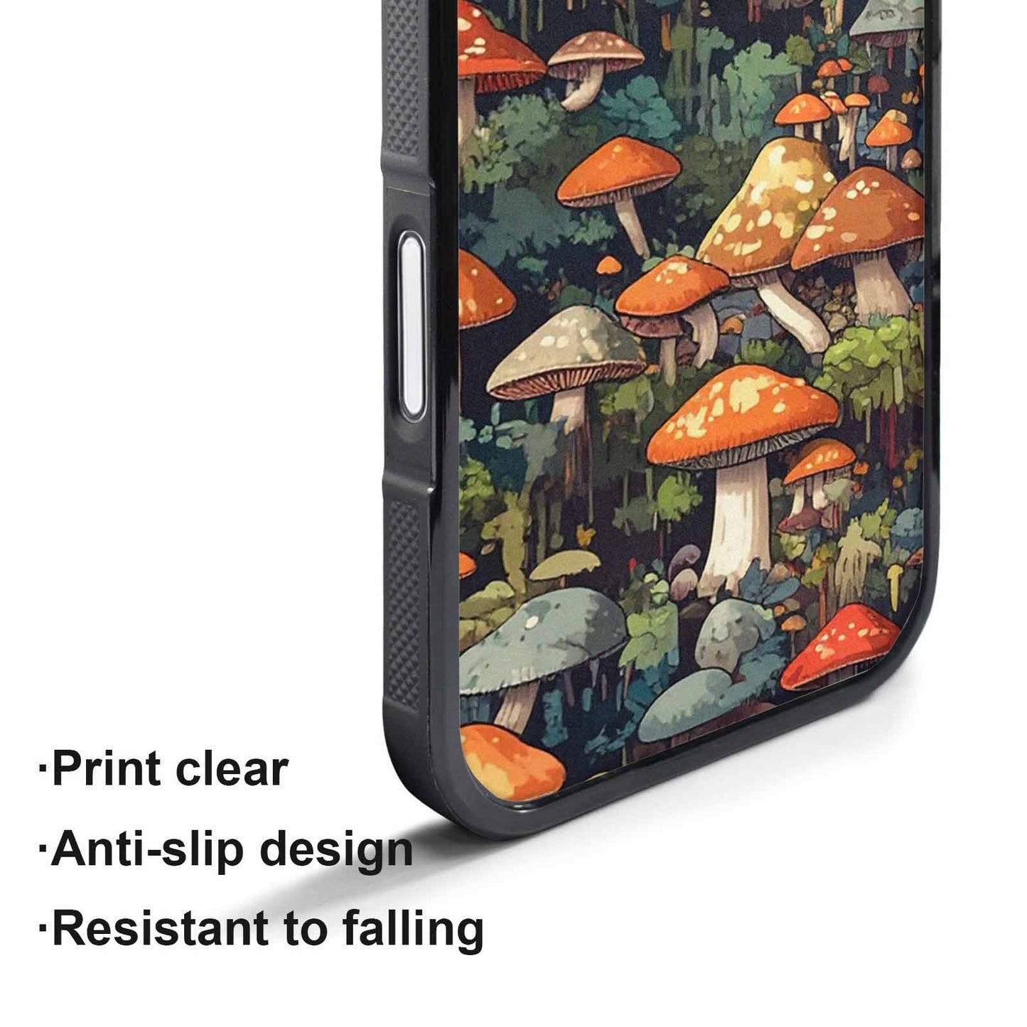 iPhone 17 Air Case — Mushrooms Camomushrooms Patter Ojg Camo, Customized Protective Case