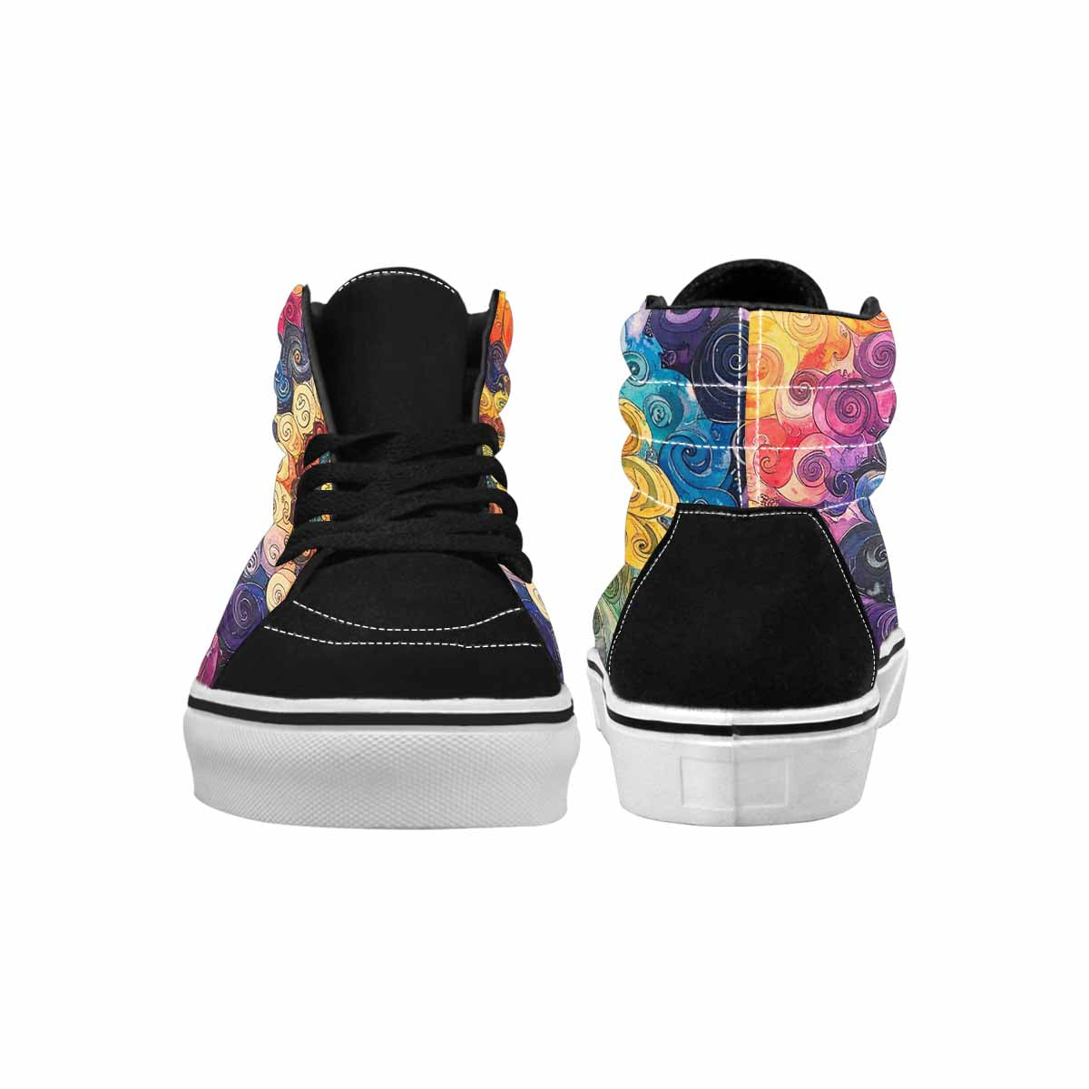 MEN'S Tie High Top Canvas Dreamlike Custom Shoes