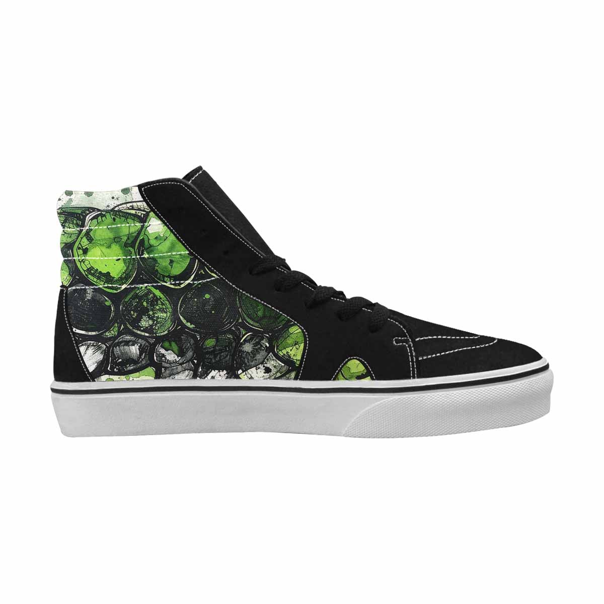 MEN'S Reptile Scale High Top Canvas Surreal Shoes