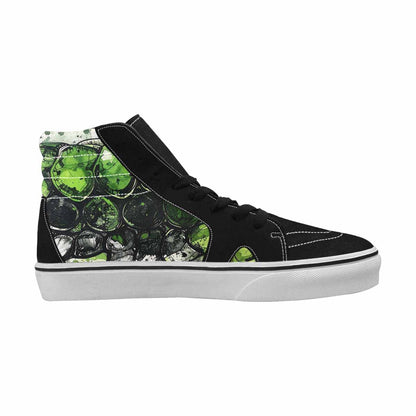 MEN'S Reptile Scale High Top Canvas Surreal Shoes