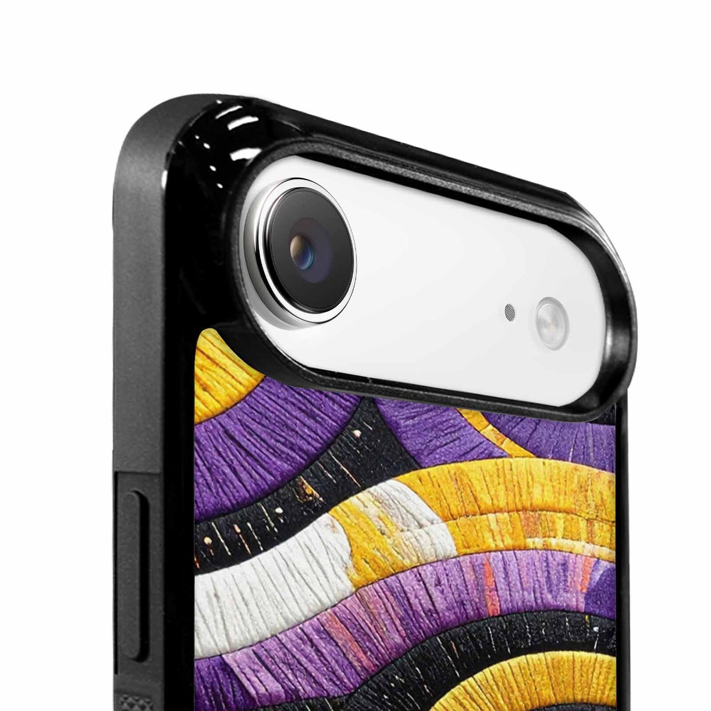 iPhone 17 Air Case — Vivid Camo Nonbinary Pride Camo, Custom Print Case Cover
