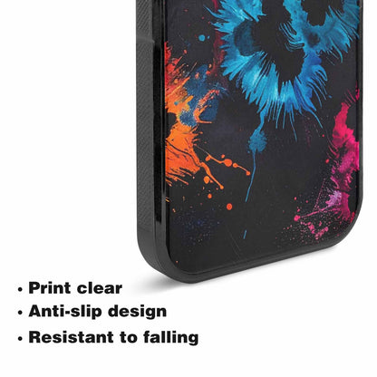 iPhone 15 Case — Dark Animal Print, Custom Art Phone Cover