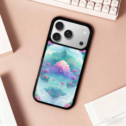iPhone 17 Pro Case — Surrealist Dreamscape Original Art, Custom Art Phone Cover