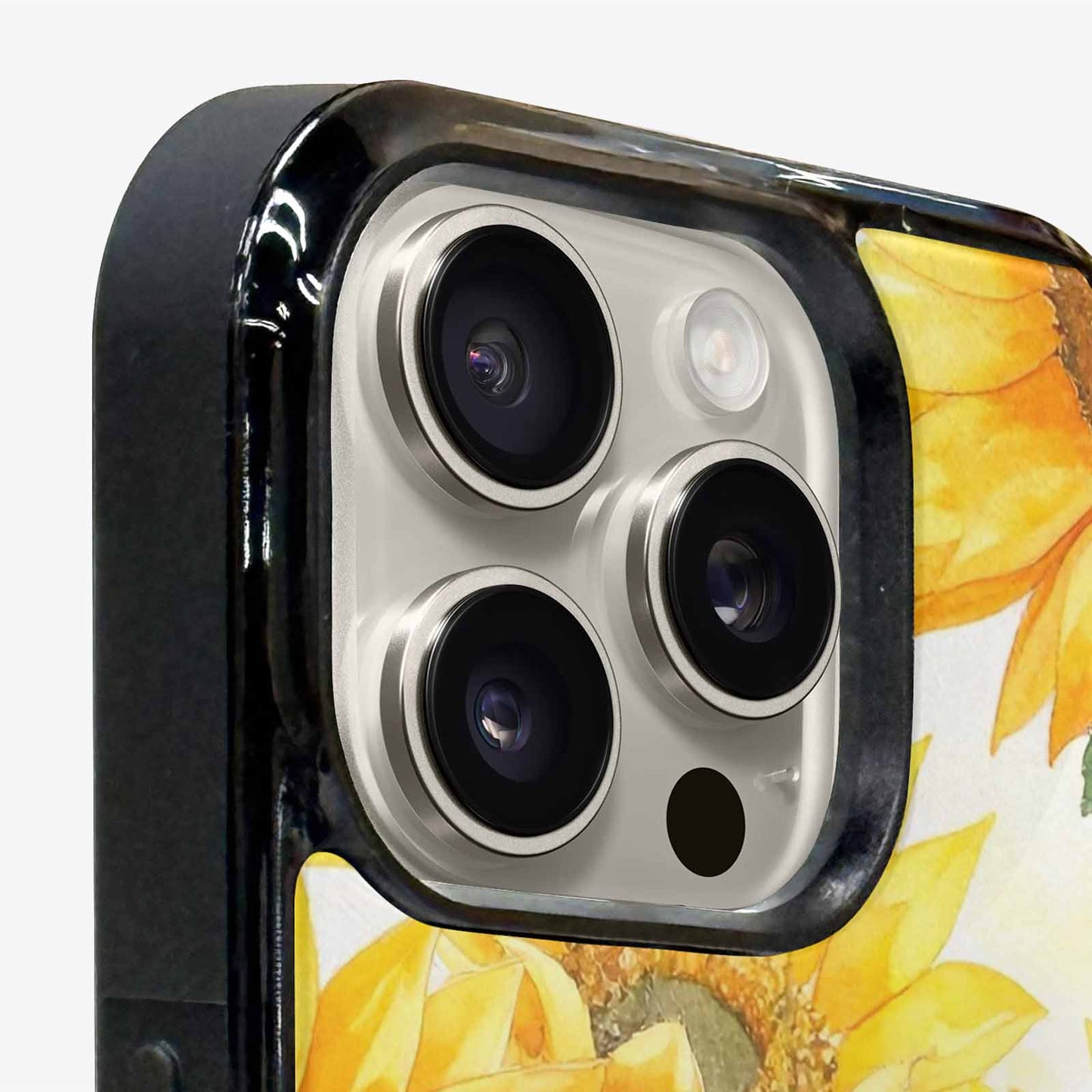 iPhone 16 Pro Case — Sunflowers Watercolor, Custom Designed Case Cover