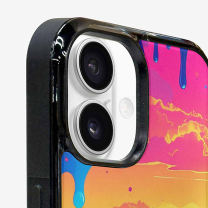iPhone 16 Plus Case — I Surrealist Dreamscape Pattern Melting Clocks, Personalized Phone Case