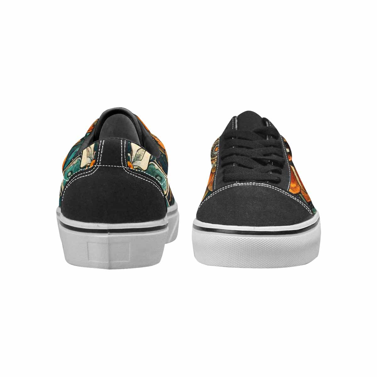 WOMEN'S Mandala Canvas Lace-Up Surreal Custom Shoes