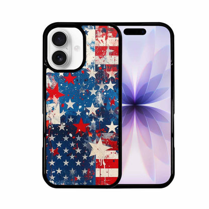 iPhone 17 Case — Patriotic Stars And Stripes Galaxy Space, Custom Made Phone Cover