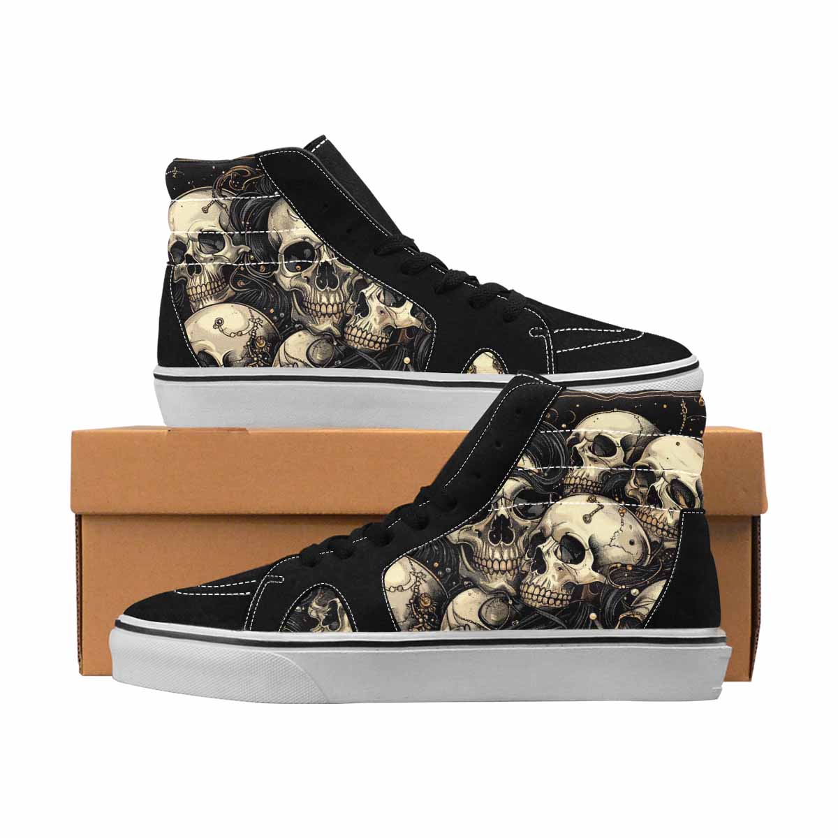 MEN'S Skull Dark Art Gothic Print 1052 Ferion
