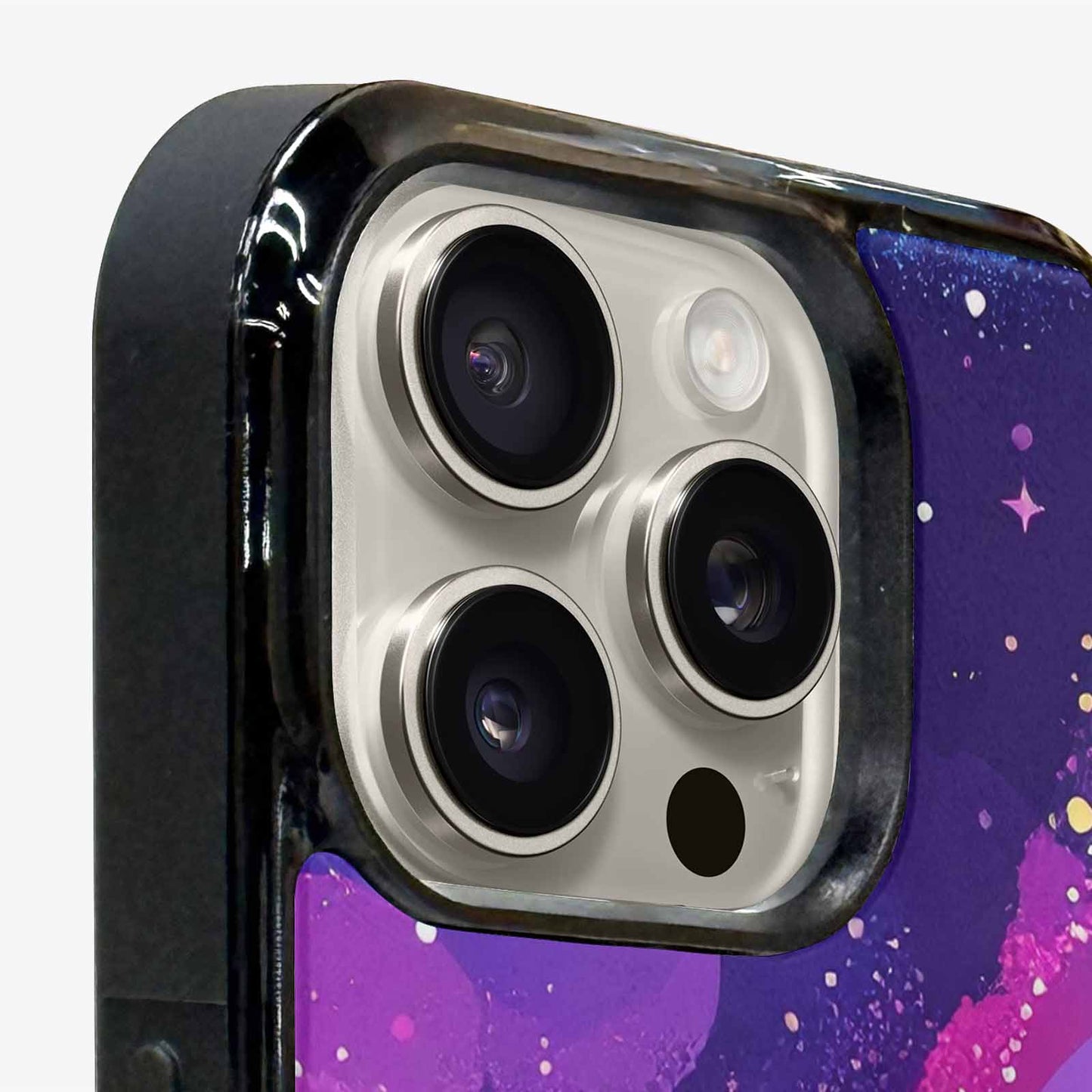 iPhone 16 Pro Max Case — Rainbow Pride Galaxy, Unique Phone Case Design