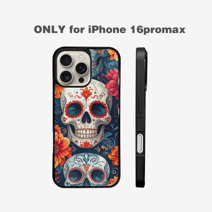 iPhone 16 Pro Max Case — Marble Skull Custom, Custom Designed Case Cover