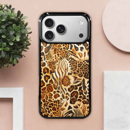 iPhone 17 Pro Max Case — Small Animal Print Pattern, Animal Print, Personalized Phone Case
