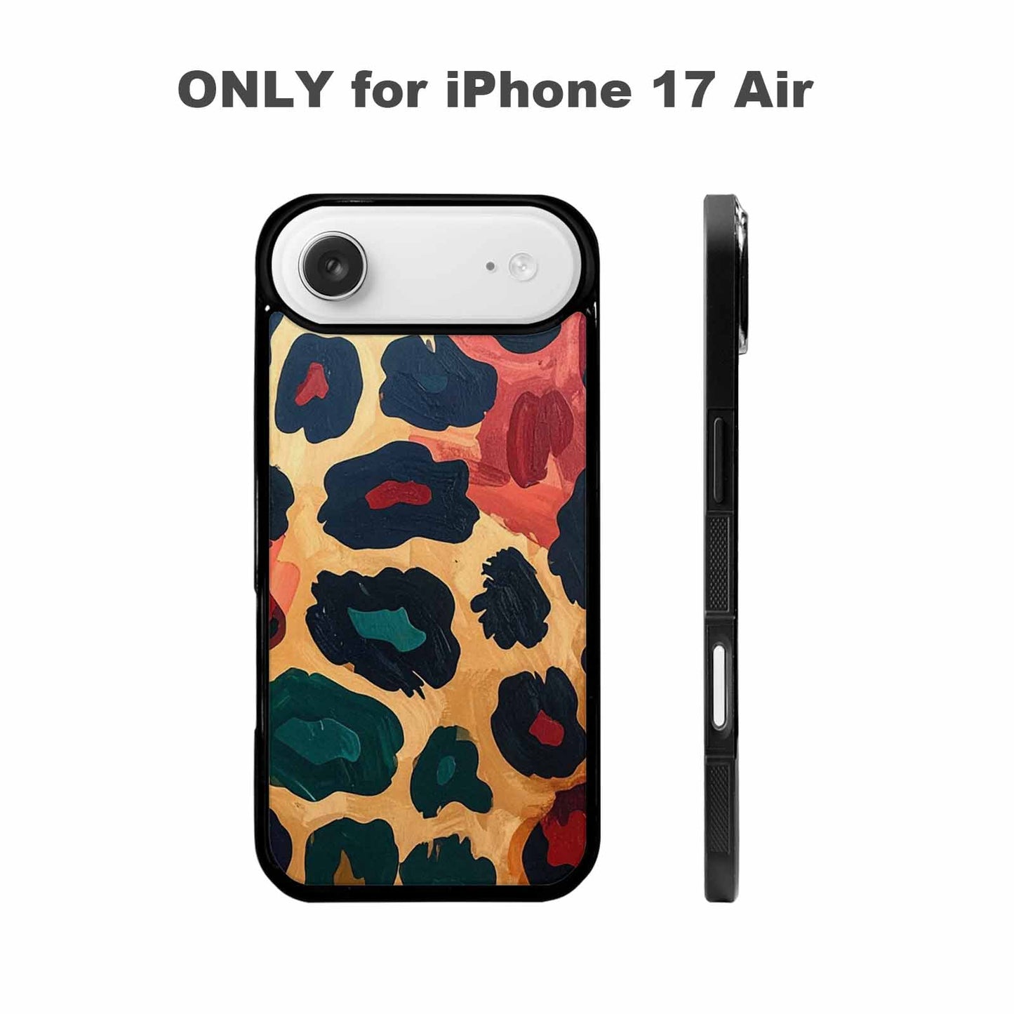 iPhone 17 Air Case — Leopard Wallpaper Print Animal Print, Customized Protective Case