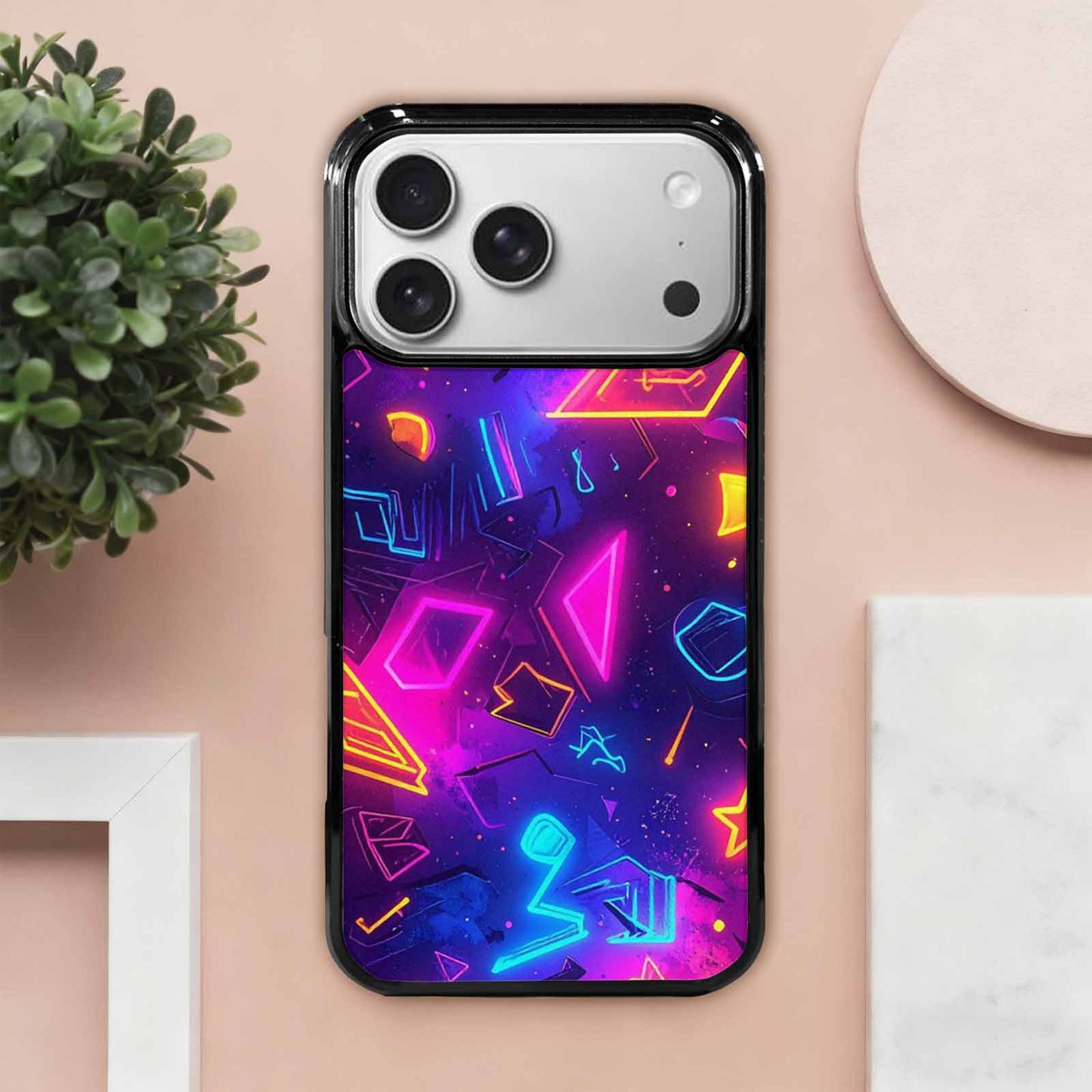 iPhone 17 Pro Max Case — Retro Motif Retro Motifs Retro Vintage, Custom Art Phone Cover