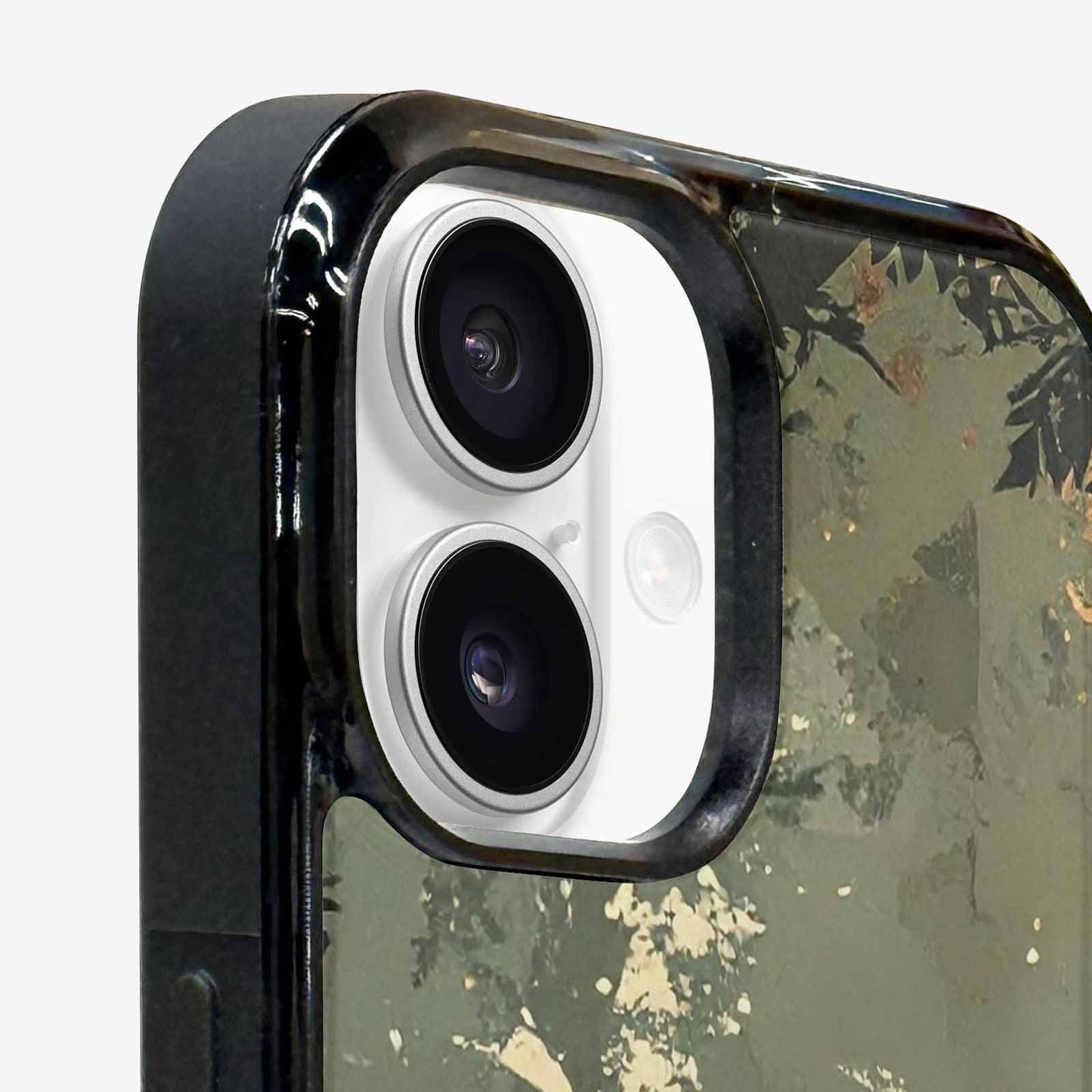 iPhone 16 Case — Hunting Camouflage Pattern With Deer And, Original Design Phone Case