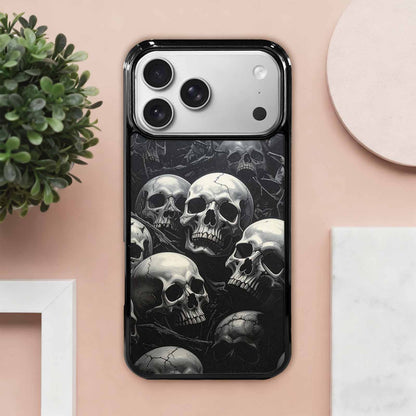 iPhone 17 Pro Max Case — Skull Dark Art Gothic Print Gothic, Unique Phone Case Design