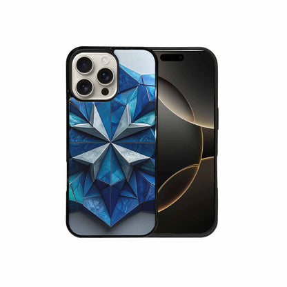 iPhone 16 Pro Max Case — Geometric Origami Art Pattern Personalized Phone, Unique Phone Case Design