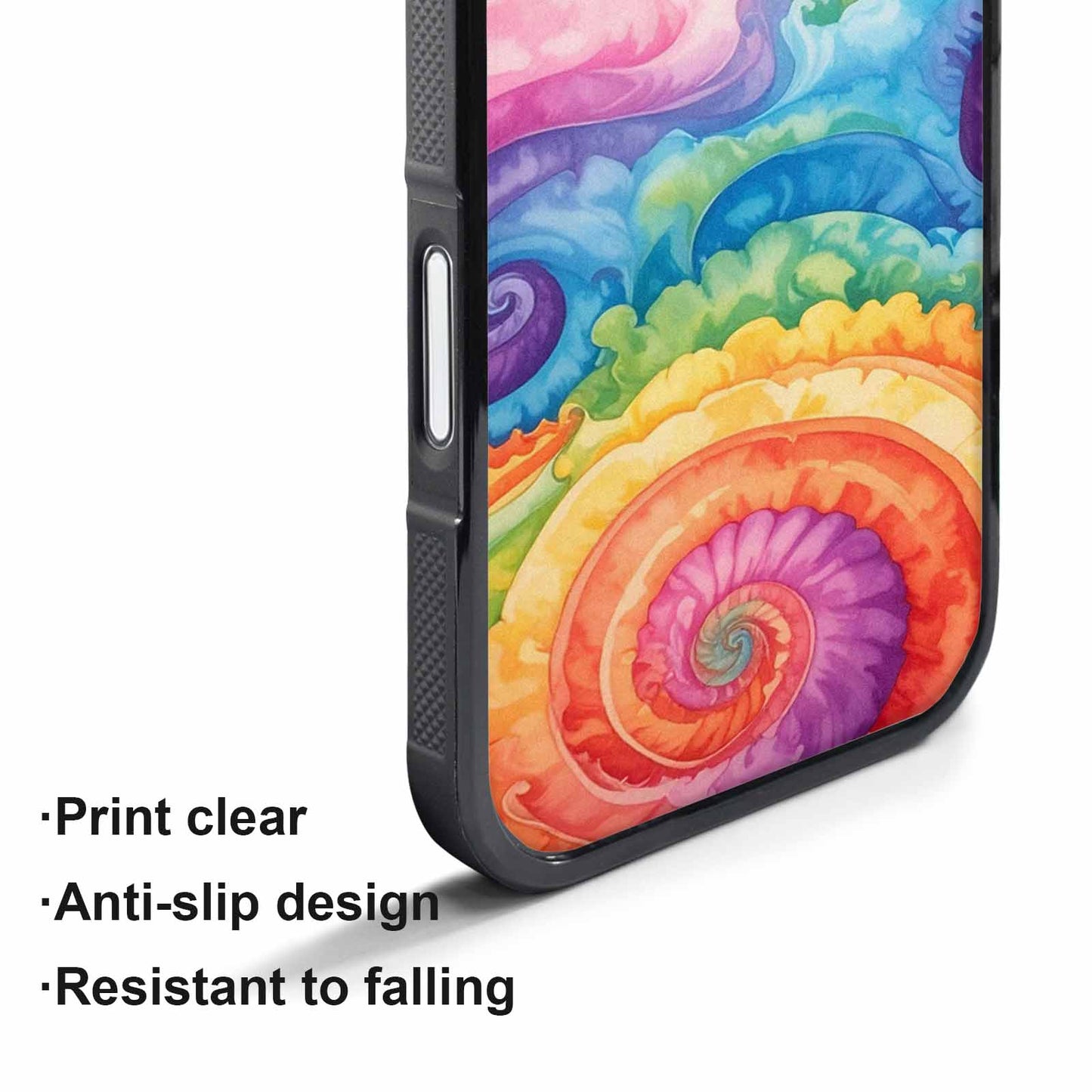 iPhone 17 Air Case — Tie Dye Swirls Tie Dye Tie, Unique Phone Case Design
