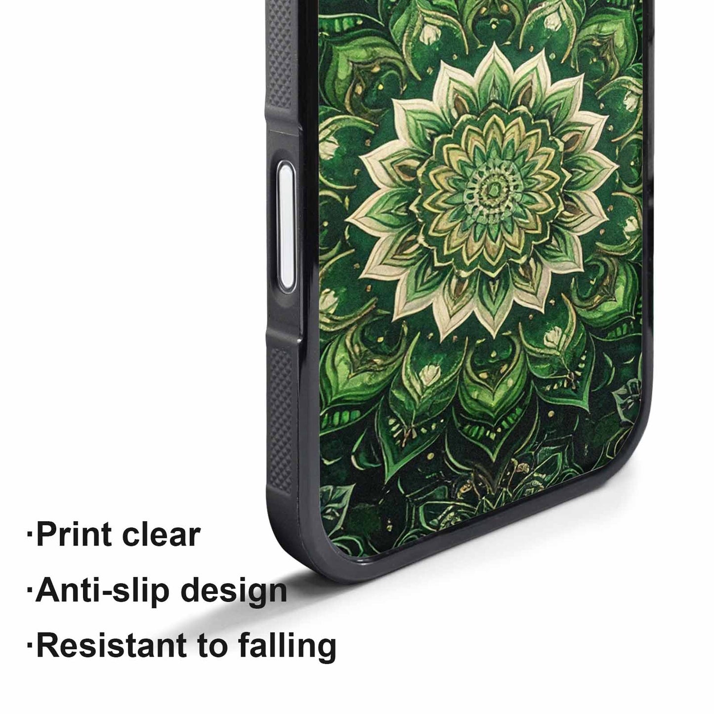 iPhone 17 Air Case — Small Mandala Pattern Randomly Varying Floral, Custom Printed Phone Case