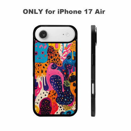 iPhone 17 Air Case — Melting Aliens Pattern Hundreds Of Alien, Custom Phone Case