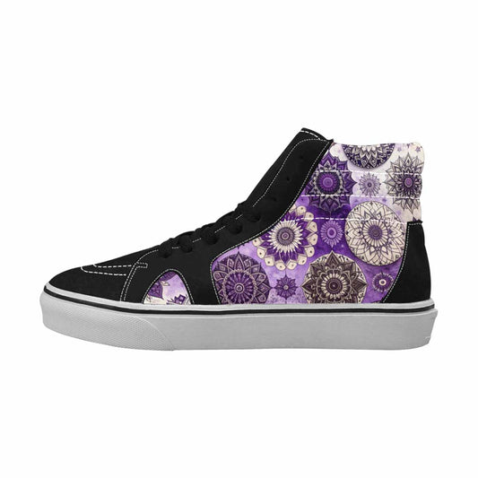 MEN'S Mandala High Top Canvas Vivid Shoes