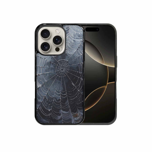 iPhone 16 Pro Case — Spider Web Gothic Spider Web Gothic, Custom Designed Case Cover