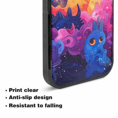 iPhone 15 Plus Case — Cosmic Creature And Object Mashup Pattern, Customized Protective Case
