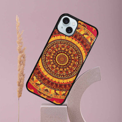 iPhone 15 Plus Case — Mandala Lions Custom, Personalized Phone Case