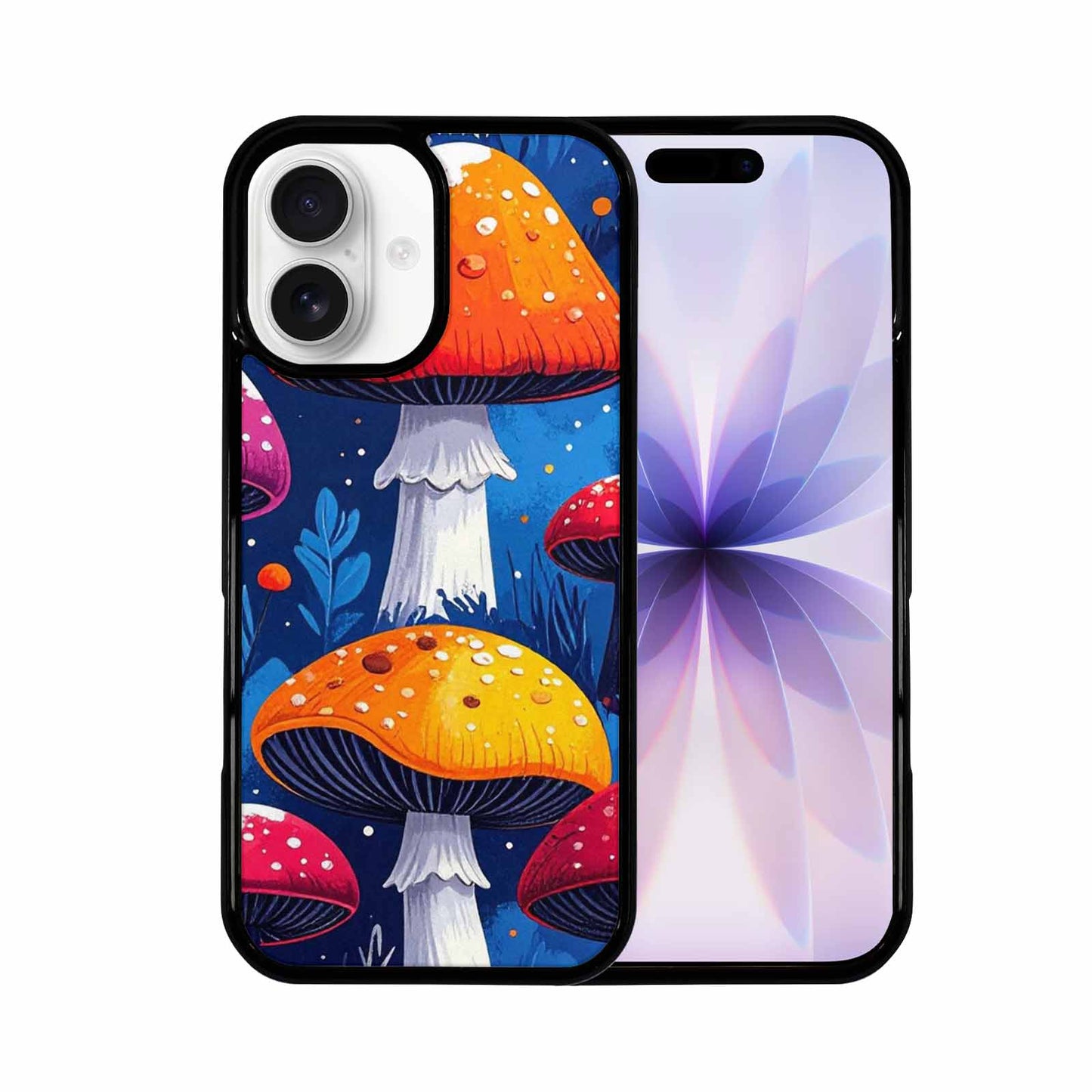 iPhone 17 Case — Vivid Winter Mushroom Cartoon Cute, Custom Designed Case Cover