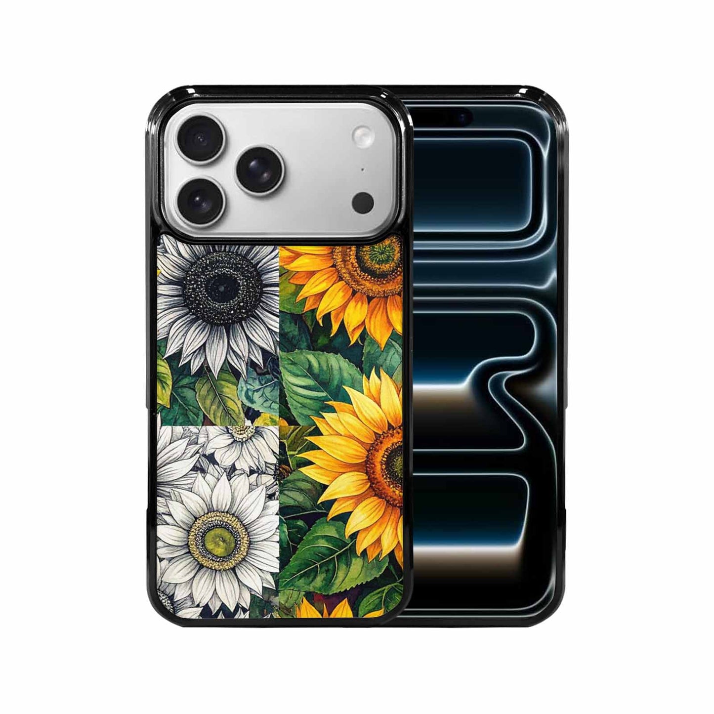 iPhone 17 Pro Max Case — Small Sunflower Pattern, Randomly Floral, Customized Protective Case