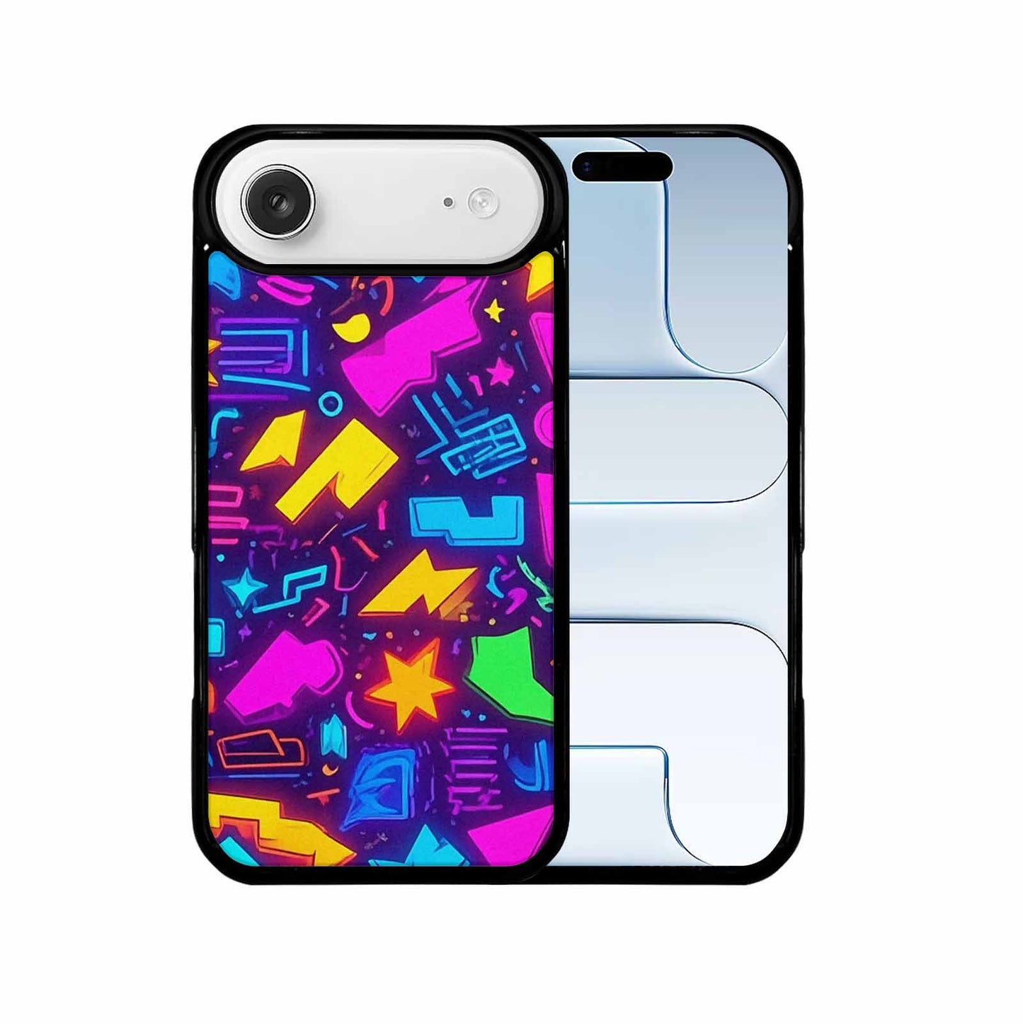 iPhone 17 Air Case — Retro Motif Retro Motifs Pattern Retro, Custom Art Phone Cover