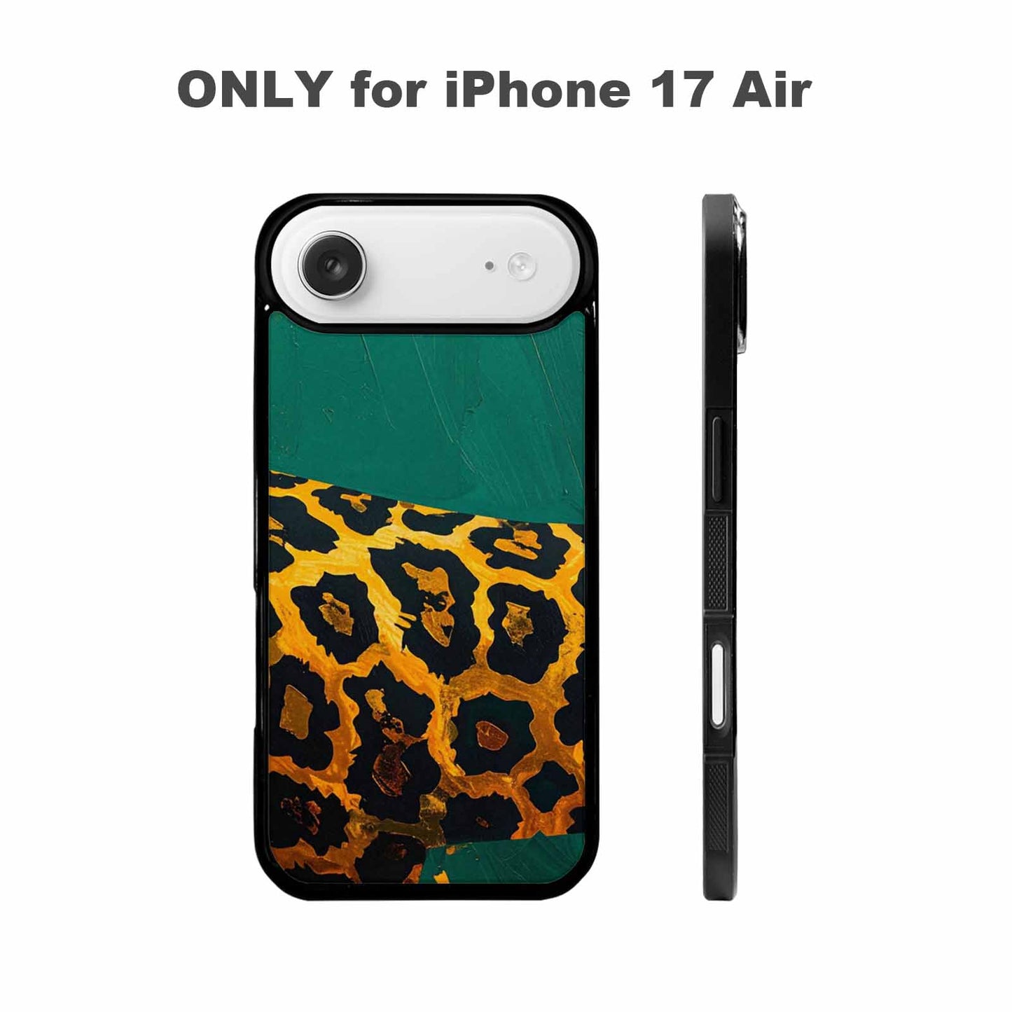 iPhone 17 Air Case — Animal Print Leopard Wallpaper Pattern Animal, Unique Phone Case Design