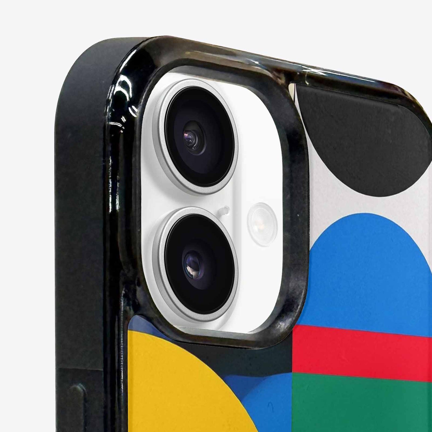 iPhone 16 Plus Case — 1960s Mod Cartoon Art Pattern, Customized Protective Case