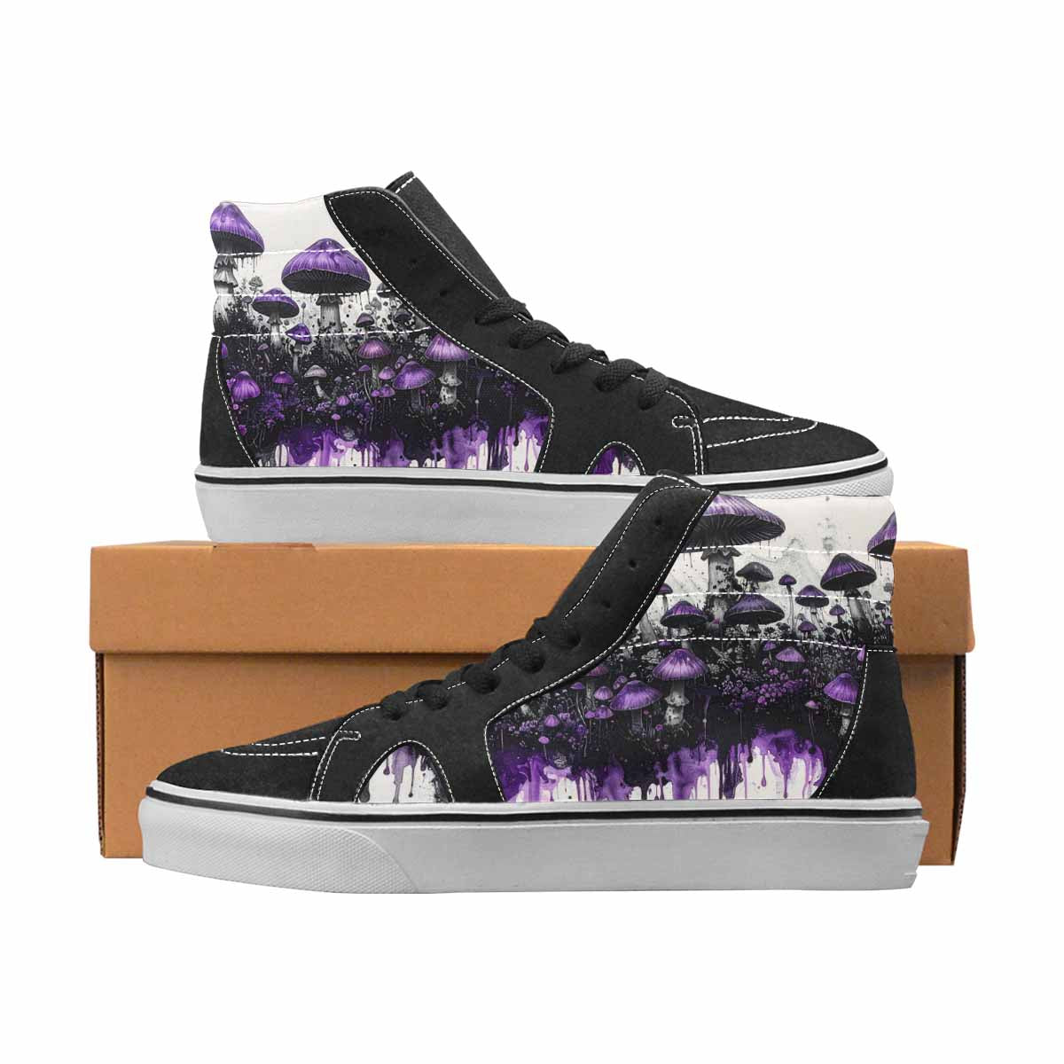 WOMEN'S Rainbow Mushroom Purple Ink 17 Ferion