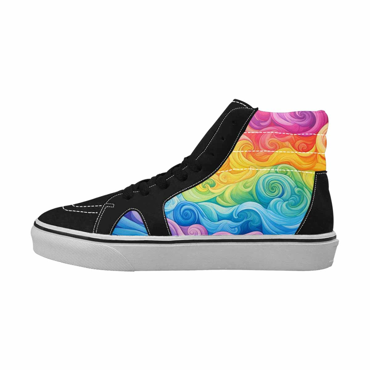 MEN'S Tie High Top Canvas Grunge Shoes