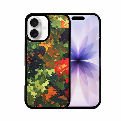 iPhone 17 Case — Small Military Camouflage Blotch Camo, Custom Made Phone Cover